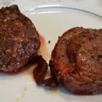 bacon wrapped filet cooked in air fryer
