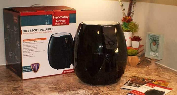 review of frenchmay air fryer oil less A370