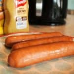 hot dogs in air fryer
