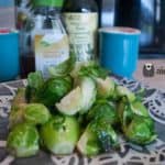 air fryer brussel sprouts with honey marinade
