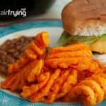 air fry waffle fries cook when frozen