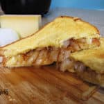 Onions Gruyere Grilled Cheese