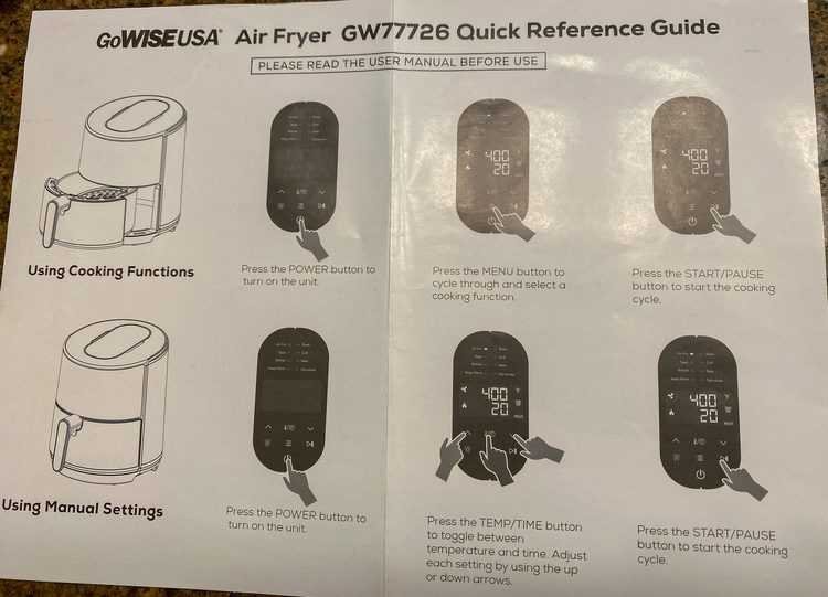 GoWISE USA 4.6 Quart Air Fryer Review • Air Fryer Recipes & Reviews