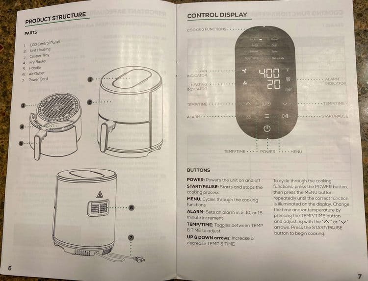 Gowise Usa Air Fryer Manualnull