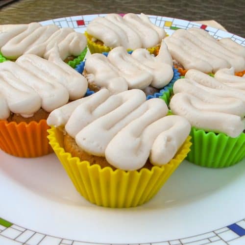 Air Fryer Cupcakes (from a mix) - Air Fryer Eats