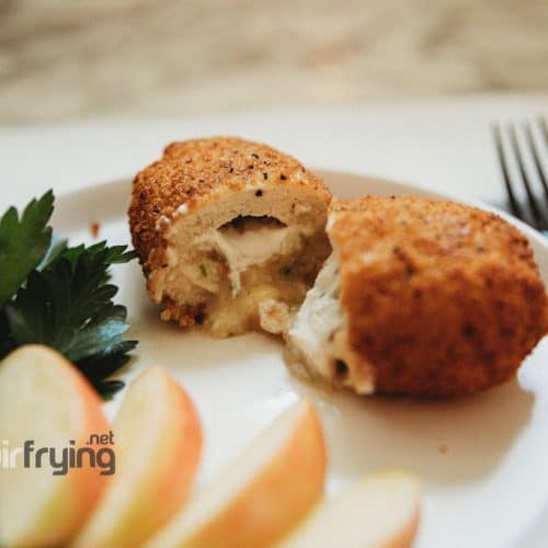 Breaded Stuffed Chicken Breast • Air Fryer Recipes & Reviews